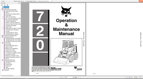 720 bobcat skid steer|bobcat 720 manual.